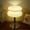Beige, variant on Toorise Glass Table Lamp Modern Egg Tart Lamp Retro Cute Desk Lamp with 3 Color Dimmable Modes Funky Bedside Table Lamp for Bedroom Living Room Nightstand