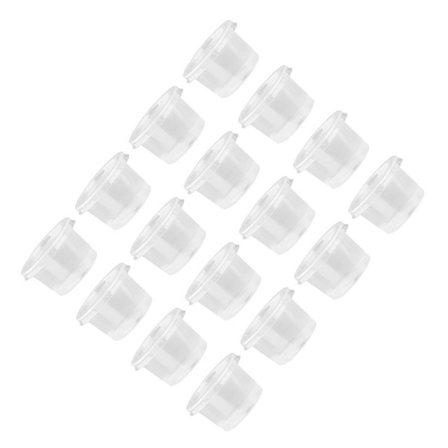 FELTECHELECTR 100 recipientes de plástico desechables de 140 ml, vasos transparentes con tapa para mousses, salsas, gelatinas y yogures.