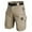 34#Khaki, variant on BRDFRL Mens Tactical Shorts 7 Inch Inseam Hiking Fishing Breathable Quick Dry Cargo Pants Multi Pockets Khaki 2XL