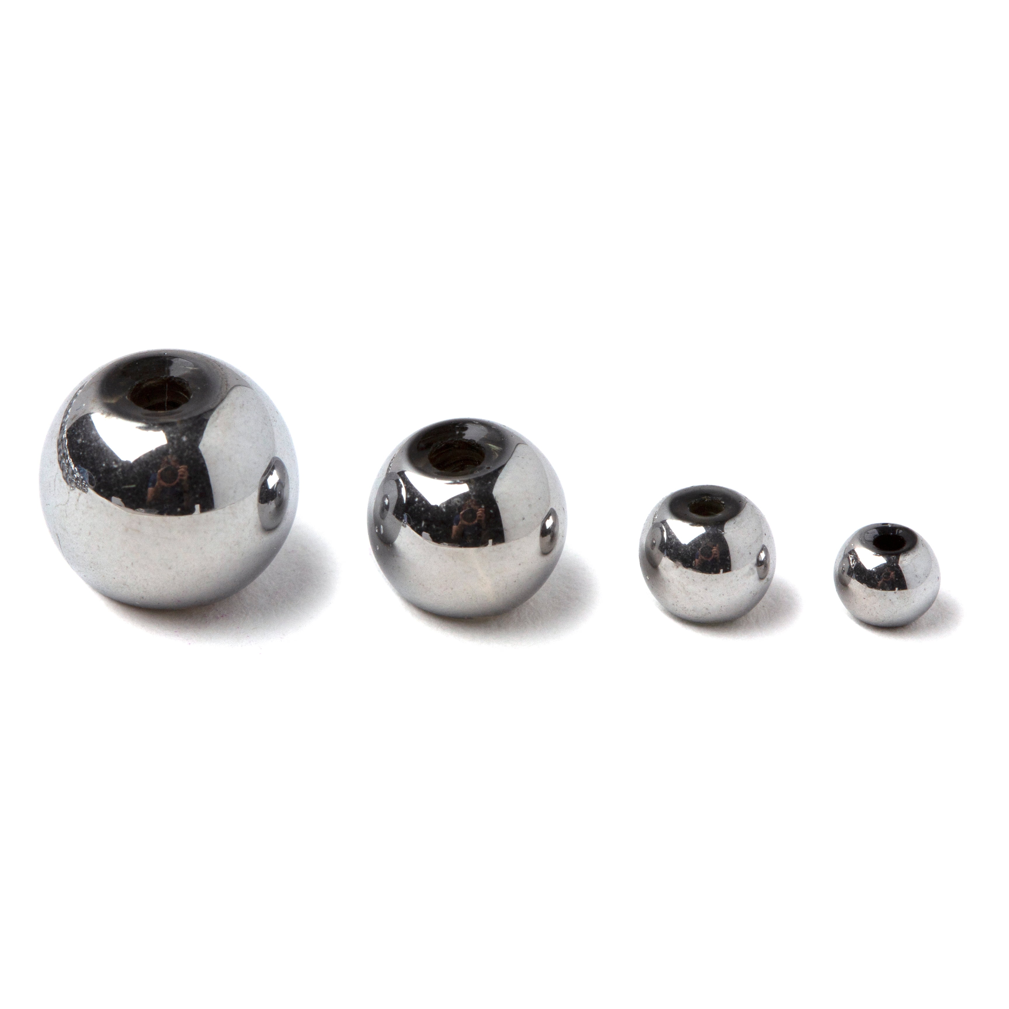 (2 pack) Cousin DIY Jewelry Making Silver Glass Filler Beads, 480 Piece Set for Adults