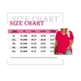 thumbnail image 4 of TIYOMI Plus Size Tops for Women 4X Basic Hot Pink Shirts V Neck Short Sleeve Tunics Summer Casual Blouse Solid Color Loose Fit 4XL 24W 26W, 4 of 4