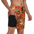 thumbnail image 2 of Sikiie Monster Truck,Truck Cartoon Print Men's Double Layer Swimming Trunks, Adjustable Waistband and Pockets Sports Swimming Trunks, Beach Swimwear-Medium, 2 of 6