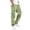 Mint Green, variant on Mens Cargo Pants Black Jean Straight Leg Elastic Waist Cargo Pants Active Fit Men Dressy Streetwear Joggers Sports Pants Solid Color with Pockets