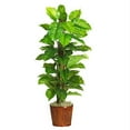 thumbnail image 1 of 63 Inch Large Leaf Philodendron Silk Plant Real Touch, 1 of 1