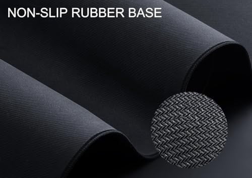 Large Mouse Pad, XXL Extended Computer Keyboard Mouse Mat with Stitched Edges, 31.5" x 15.7" Non-Slip Waterproof Rubber Base Office Big Long Gaming Mousepad for Work, Game, Office, Home, Pink