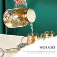thumbnail image 2 of EeaseMX Hervidor de agua de gran capacidad, hervidor de vidrio para bebidas frías, hervidor de bebidas, 2 of 7