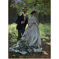 thumbnail image 1 of Great BIG Canvas | Rolled Claude Monet Poster Print entitled The Promenaders, or Bazille and Camille, 1865, 1 of 4