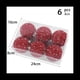 thumbnail image 4 of 8Cm/6 Piezas Estuche de Bolas de Navidad con Lentejuelas de Diamantes de Perlas Tienda para el Hogar Colgantes para Fiestas NavideñAs DecoracióN Colgante para áRboles Navidad, 1, 4 of 6