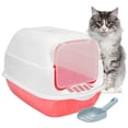 thumbnail image 1 of Arenero Cerrado Sanitario Para Gato Con Pala Puerta Abatible, 1 of 5