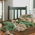 thumbnail image 3 of AuroraX Bohemian Christmas Decoration Khaki Decorative Plastic and Artificial Wool Figurines 2025 Pastel Deer Family for Home,Xmas Gifts Decor, 3 of 5