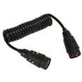 thumbnail image 1 of Trailer Wiring Adapter, Rustproof EU Plug 7Pin Plug Socket Flame Retardant Trailer Extension Cable  For Trucks  RVs, 1 of 8