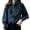 Blue, variant on Women's Denim Shirt Loose Double Pocket Long Sleeved Versatile Casual Coat Shirt Jean Jackets with Designs Denim Tunic for Women 3x Denim Jacket Long Denim Jacket for Women Button down Jean Vest