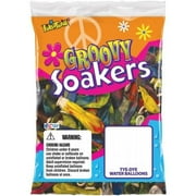 Pioneer National Latex 72306 Tye Dye Groovy Soakers Water Balloons 36 Count