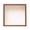 9 inch frame, variant on DIY Mini Museum Silhouette Box Accessory, Brown Window Miniature, Vintage Decor for 9x9 Shadow Box Frame Craft