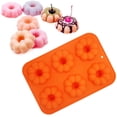 thumbnail image 5 of 3 Pack Non-Stick Silicone Donut Molds For Making Donuts, Muffins, Cupcakes, Bagels, 5 of 5