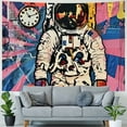 thumbnail image 4 of Autua Space Suit Tapestry Wall Hanging Unique Style Graphic Tapestries for Home Wall Decor Art Living Room Bedroom Dorm Farmhouse - 4 Sizes Available 60x50inch, 4 of 6