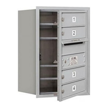Salsbury  6 Door High Unit - Aluminum - Single Column