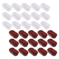 thumbnail image 1 of BRIGHTFUFU 2000Pcs Assorted Color Oval Baking Paper Cups Oil Resistant Cake Containers, 1 of 8