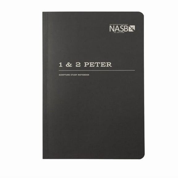 NASB Scripture Study Notebook: 1 & 2 Peter: NASB, (Paperback)