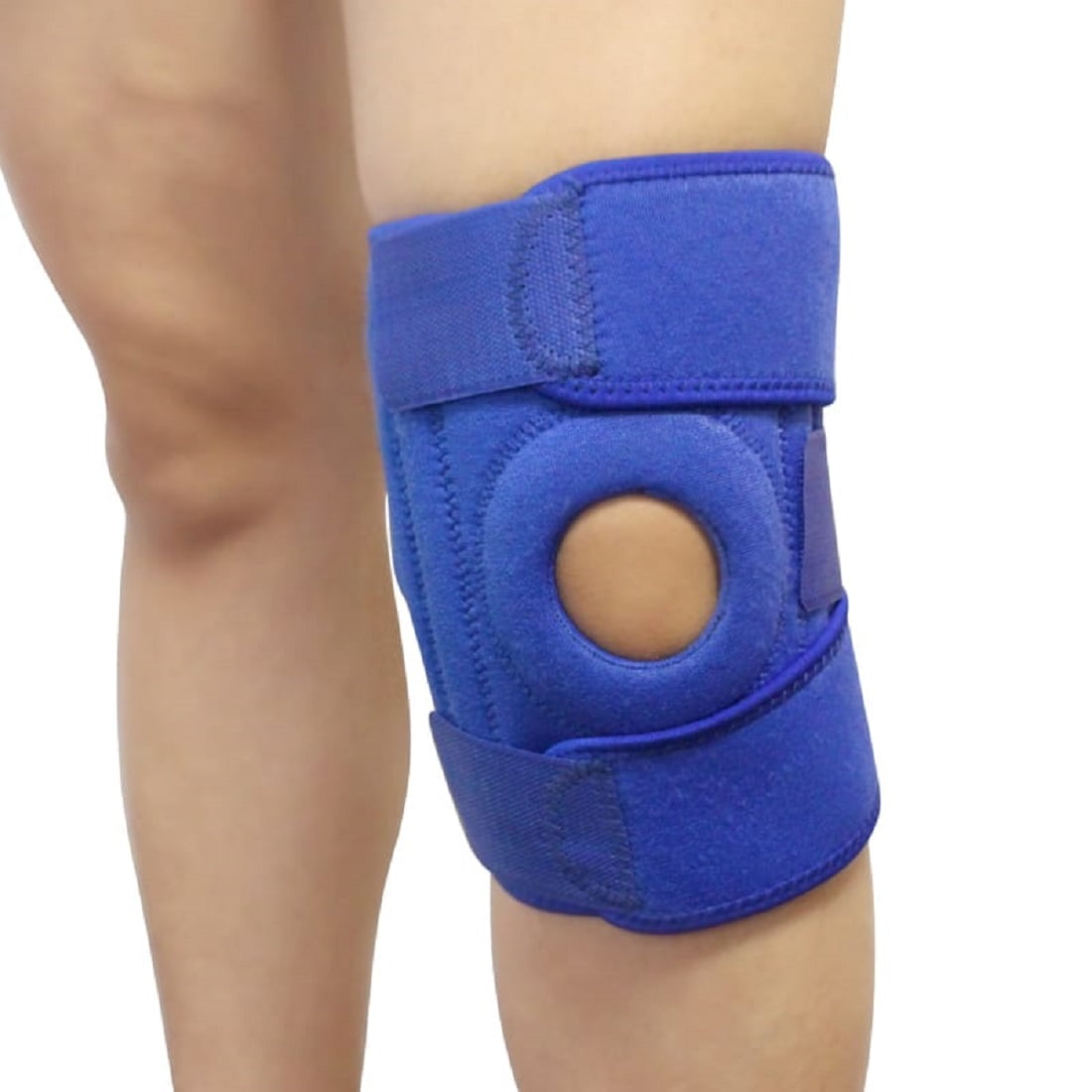 Win4 Deals Adjustable Knee Brace Support, Running Knee Brace Blue, One