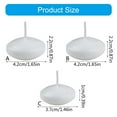 thumbnail image 3 of ZPAQI Waterproof Large White Floating Candle for Spa and Party Atmospheres, 3 of 18