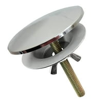 Westbrass D202-26 2" Kitchen Sink Hole Cover, Polished Chrome