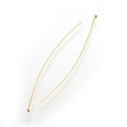 thumbnail image 2 of 5000pc Brass Ball Head pins Golden Color Size: about 0.5mm thick 24 Gauge 50mm long Head: 1.5mm, 2 of 2