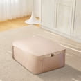 thumbnail image 5 of Black and Friday/Cyber and Monday Deals Vaidha Clothes Storage Box Home Closet Clothes Quilt Fabric Organizer Oversized Capacity Cloth Storage Bag Sub, 5 of 5