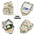 thumbnail image 5 of FORMRS Mini Backpack Purse for Women Travel Daypack Casual Shoulder Bag, Pastel Pink Stars, 5 of 7
