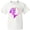 AA-White, variant on Inktastic Valentine's Day Cute Pink Narwhal with Hearts Youth T-Shirt