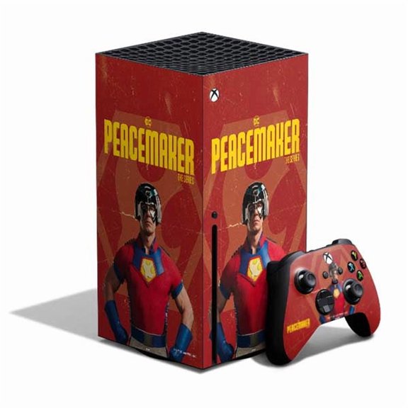 Skinit DC Comics Peacemaker John Cena Xbox Series X Bundle Skin