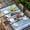 Multi, variant on Blue Green Striped Table Cloths for 4 Foot Rectangle Tables, Colorful Abstract Vertical Lines Art Patio Waterproof Elastic Fitted Tablecloths, Washable Rectangular Table Cover for Camping
