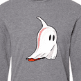 thumbnail image 4 of Inktastic Cute Ghost Pepper Long Sleeve T-Shirt, 4 of 5