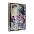 thumbnail image 4 of Stupell Industries Lavender Light Blossoms Abstract Painting Brown Floater Framed Canvas Art Print Wall Art, 17 x 21, 4 of 10