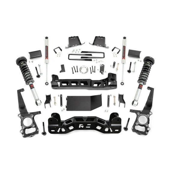 Rough Country 6" Lift Kit w/M1 Struts for 2009-2010 Ford F-150 4WD - 59840