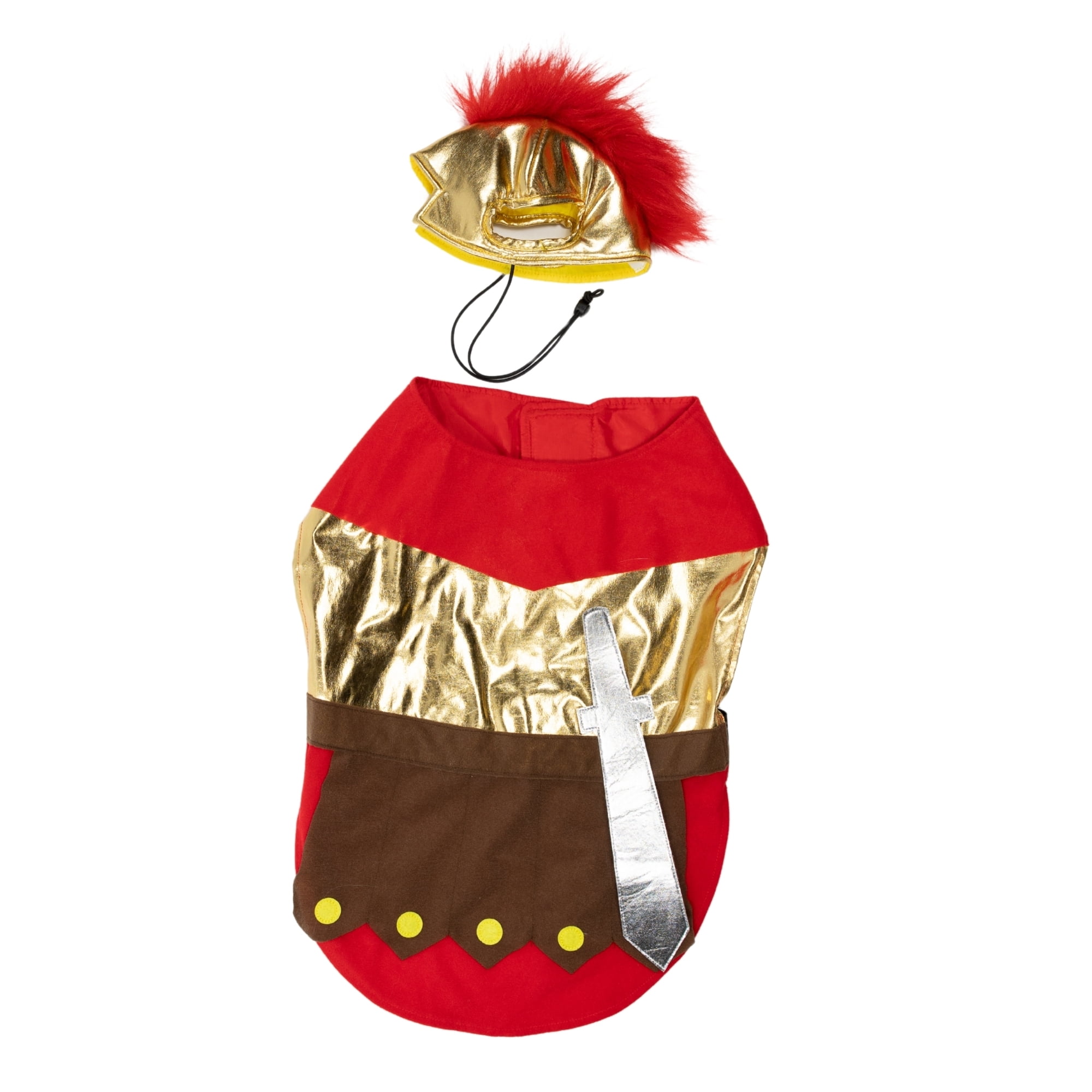 Vibrant Life Halloween Gladiator Costume for Dogs, Multicolor, Extra Large