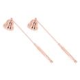 thumbnail image 1 of 2PCS Candle Snuffer Long Handle Metal Flame Snuffer Cover Bell Shape Wick Extinguishing Tool for Safe Candle Extinguishing, 1 of 7