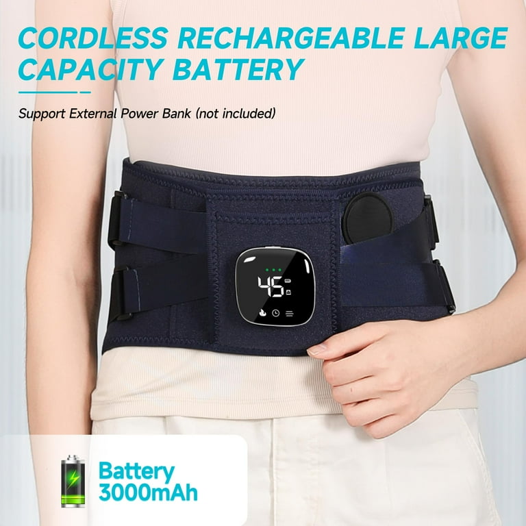 Free Shipping! Burrki Cordless Heating Pad for Back 47-60