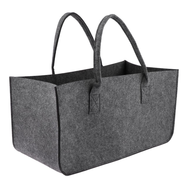 Caja Organizadora Perfecl de Fieltro 20x10x10 Gris Oscuro