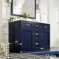 thumbnail image 7 of Eviva Epic Transitional Blue Bathroom Vanity, 7 of 7