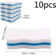 thumbnail image 2 of Paquete de 10 esponjas mágicas de melamina premium extra gruesas para limpiar rayas en patios, cocinas, baños, pisos y paredes TUNC  Sencillez, 2 of 5