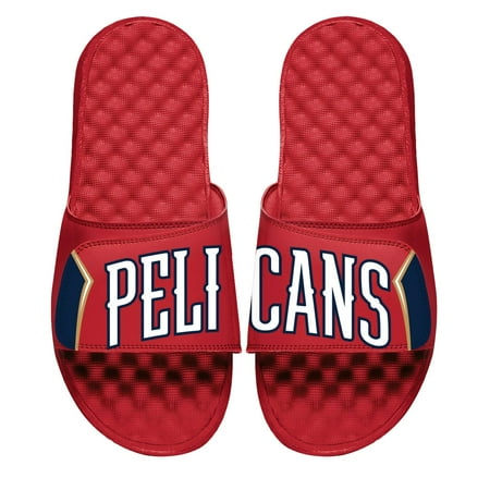 

Men s ISlide Red New Orleans Pelicans Statement Slide Sandals