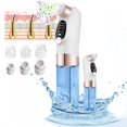 thumbnail image 2 of Aspiradora de poros con circulación de agua, herramientas extractoras de espinillas con 6 cabezales de succión, dispositivo de belleza ajustable de 3 engranajes para hombres y mujeres, 2 of 5