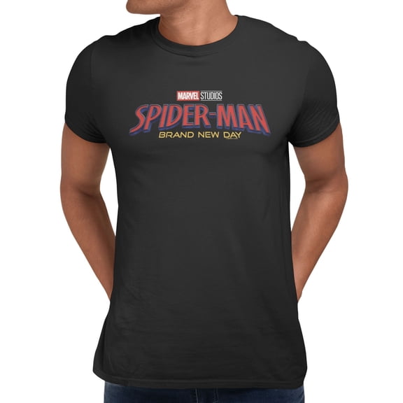 Marvel Spider-Man Brand New Day Men's Movie Poster T-Shirt (Black, S-XXXL)