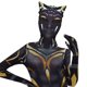 thumbnail image 4 of Disfraz de animación de Halloween para mujer y niño, traje de Cosplay de Pantera Negra, 2 prendas, superhéroe, Sheng, regalo, 4 of 4