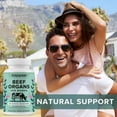 thumbnail image 2 of Happee Beef Organ Supplement for Women | Grass-Fed Liver, Heart, Kidney, Ovary & Uterus Blend | 90 Caps, 2 of 9