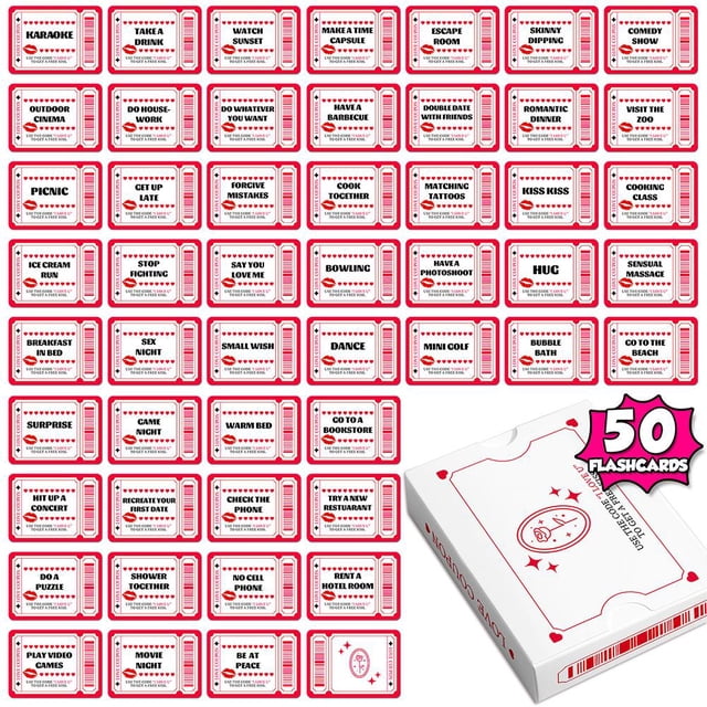 CAIROYAR Juegos para iniciar conversaciones honestas en pareja, 50 juegos de cartas con preguntas románticas y profundas para parejas, tarjetas de relación para parejas, ideas de juegos para citas noc
