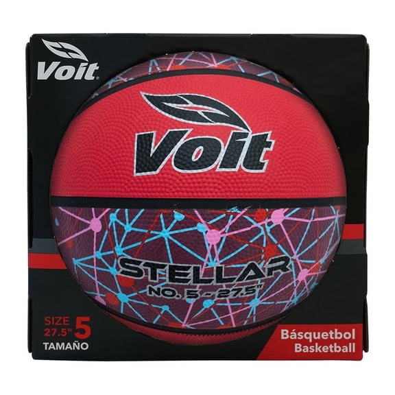 Balón de Basquet Voit No 5 Rojo