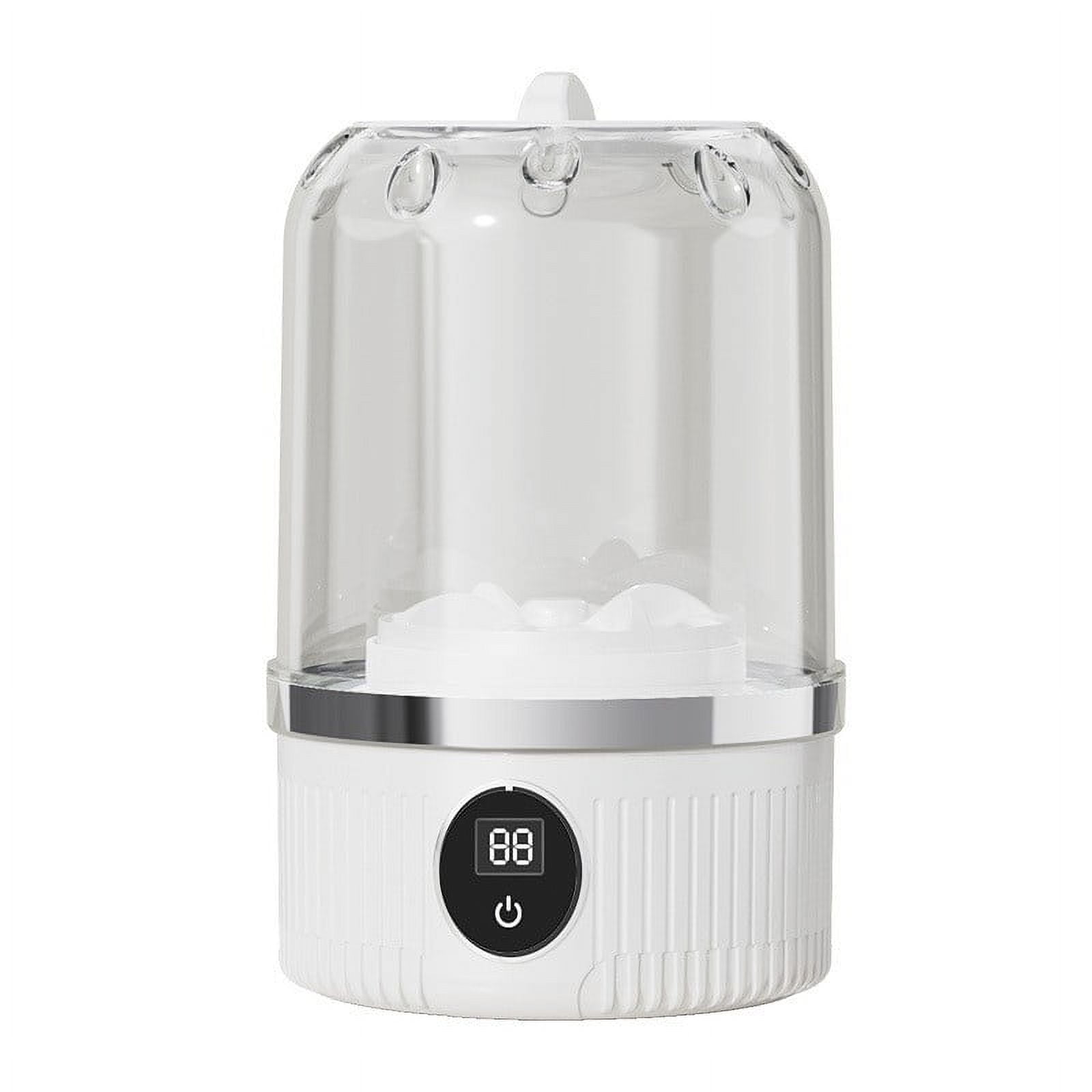 Orangide Laundry Cup Mini Washing Machine, Fully Automatic Wireless Portable for Underwear and Socks, Small Compact Cleaner for Travel