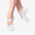 thumbnail image 2 of Zapatos de Ballet So Danca Blanco Adulto Talla 9, 2 of 6
